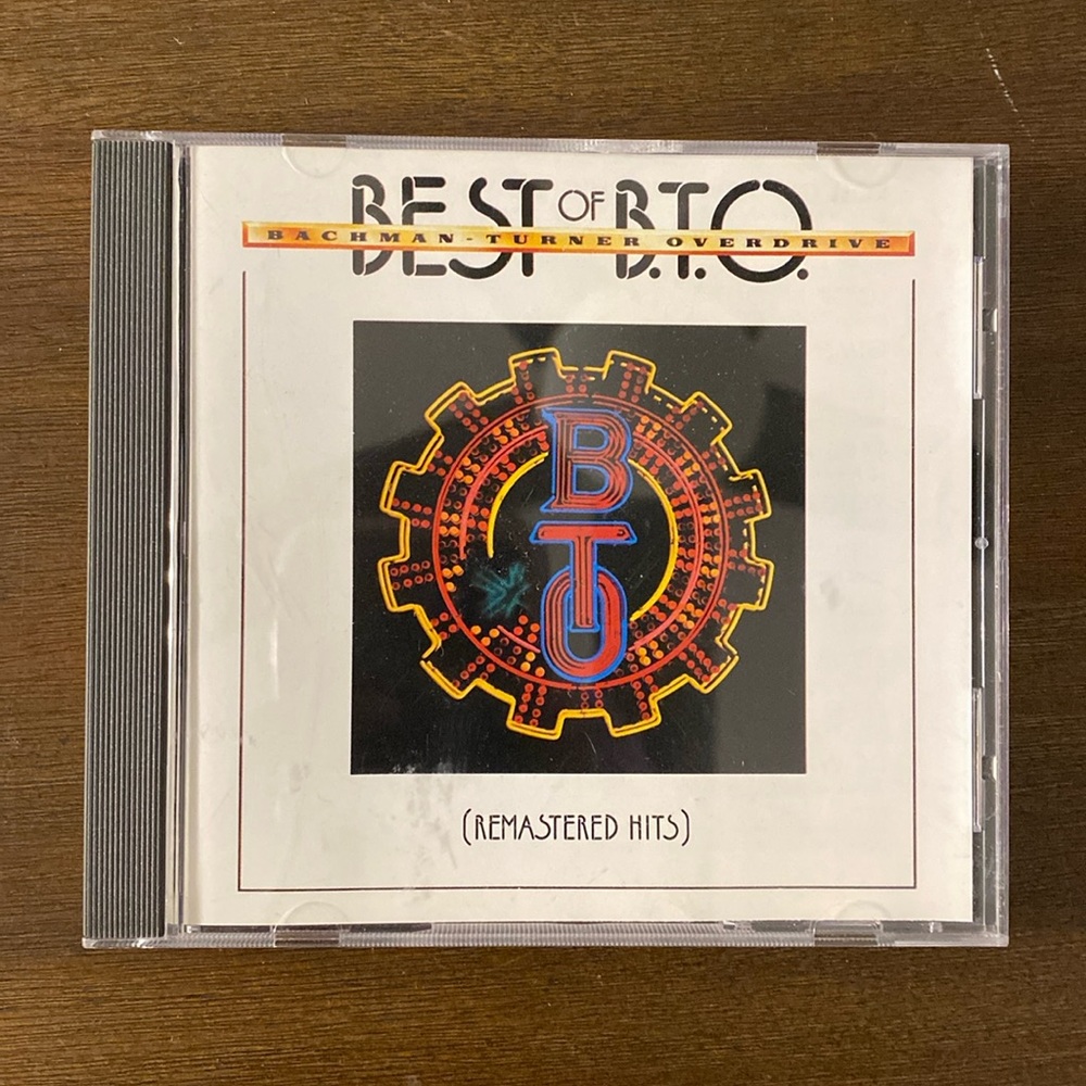 Best Of B.T.O. Remastered Hits CD (previously owned by smoker/light scratch)